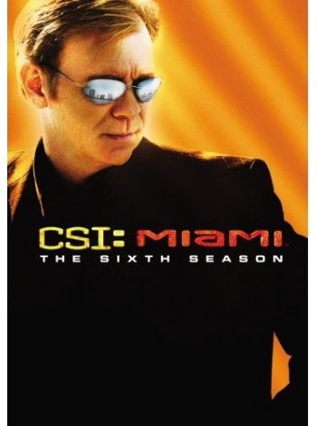 CSI MIAMI Season 6 ไขคดีปริศนา ไมอามี่ ปี 6 DVD 6 แผ่น พากย์ไทย